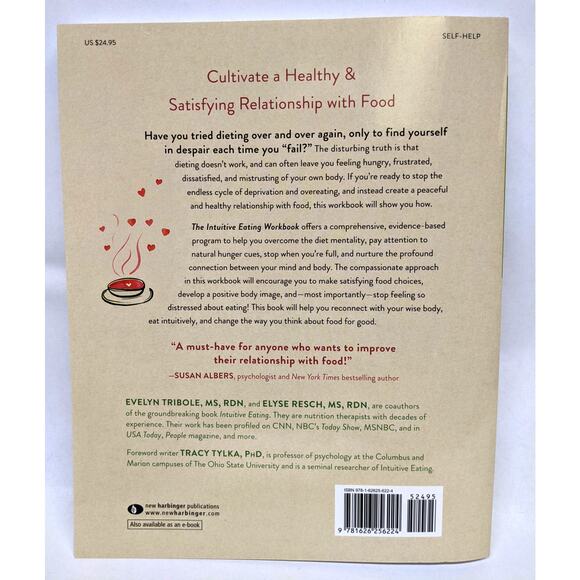The Intuitive Eating Workbook: 10 Principles for Healthy Relationship with Food - Picture 8 of 9